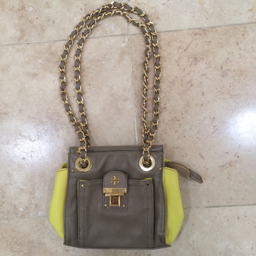 Authentic Tory Burch Leather Shoulder Crossbody